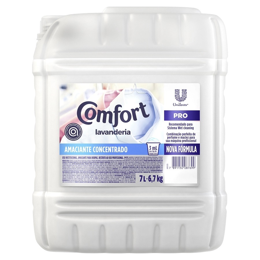 Unilever Comfort Lavanderia 7L